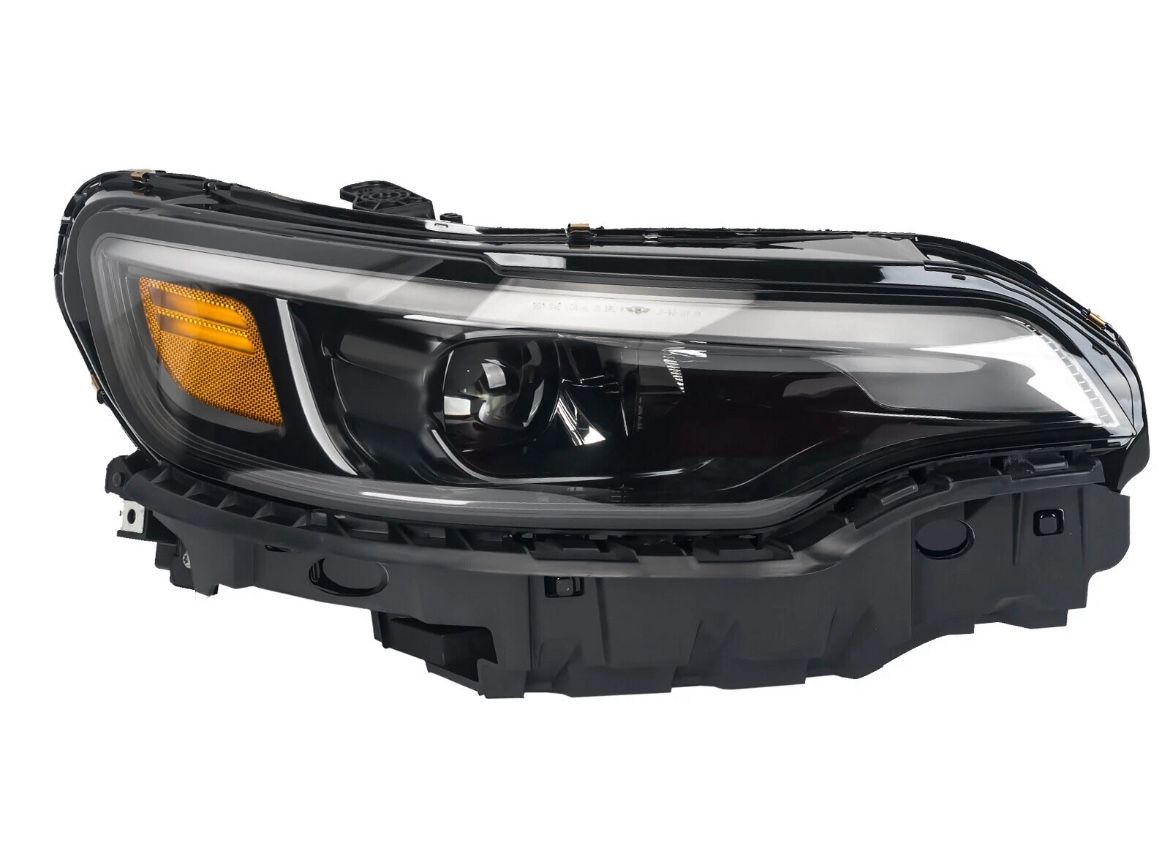 LED Type Driver/Right Side Headlight Black Full LED For Jeep Cherokee 2019-2022