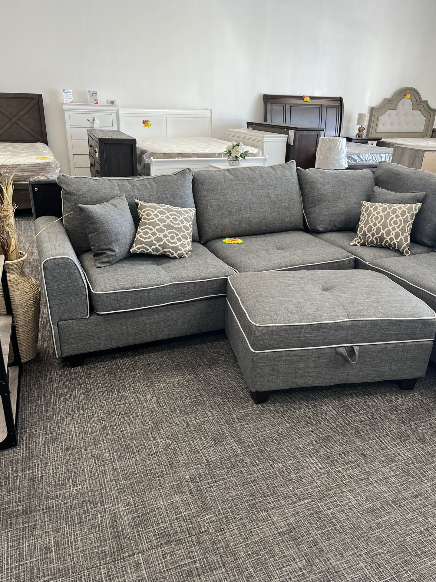 Grey Sofa Sectional 