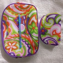 New Cosmetic Bag Set Of 2