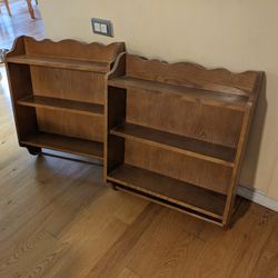 Wooden Shelves set