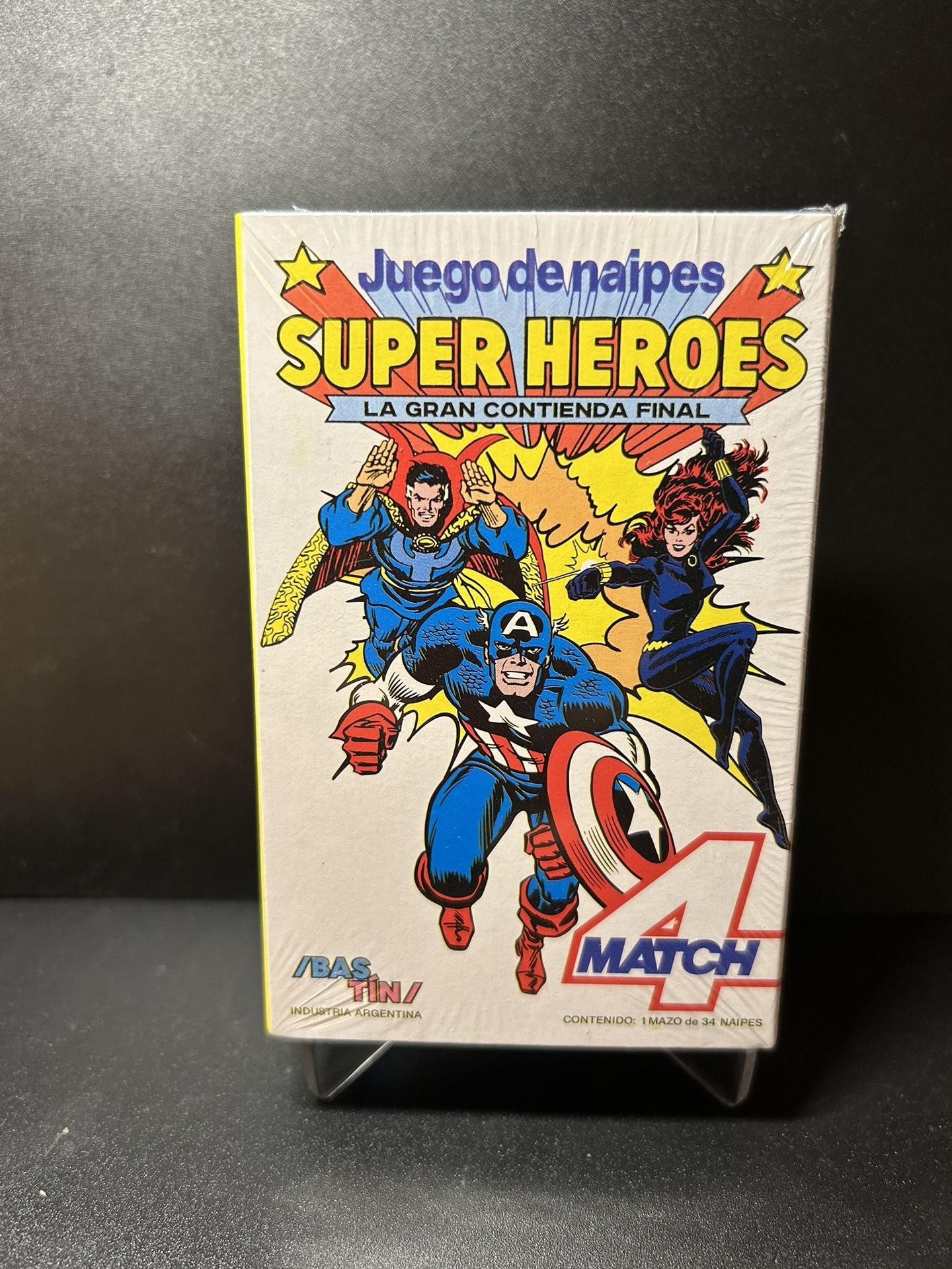 Marvel Argentina Vintage 35 card Set Sealed New Avengers