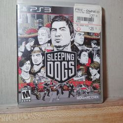 PS3 Sleeping Dogs 😎👍