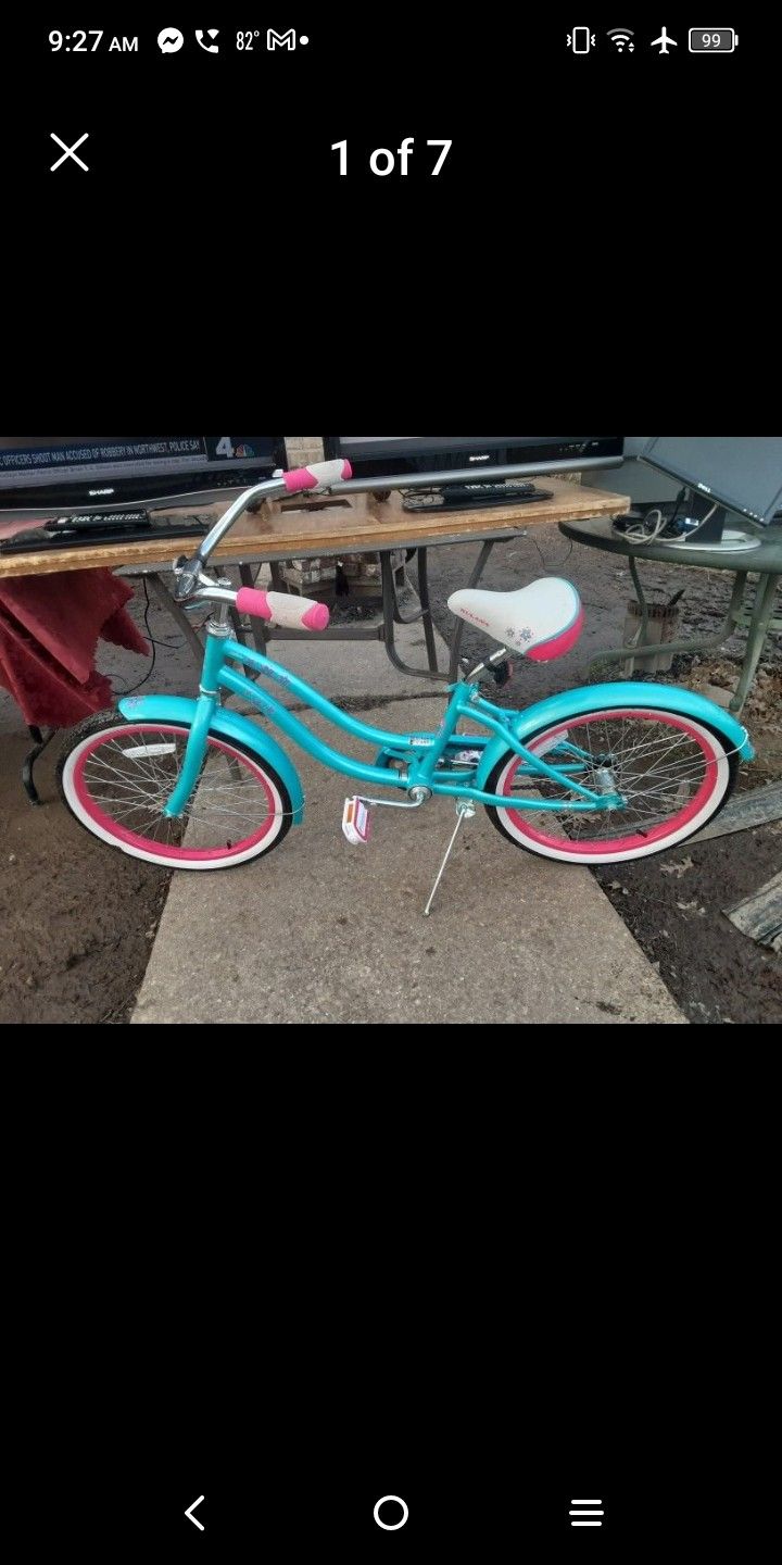 Kulana Girls' Makana 20'' Cruiser Bike NEW $160 FINAL PRICE