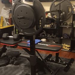 Bench Press and Barbell 