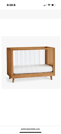 Sloan Acrylic Convertible Crib, Acorn