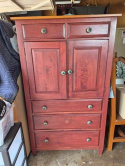 Solid Wood Entertainment Center/Cabinet