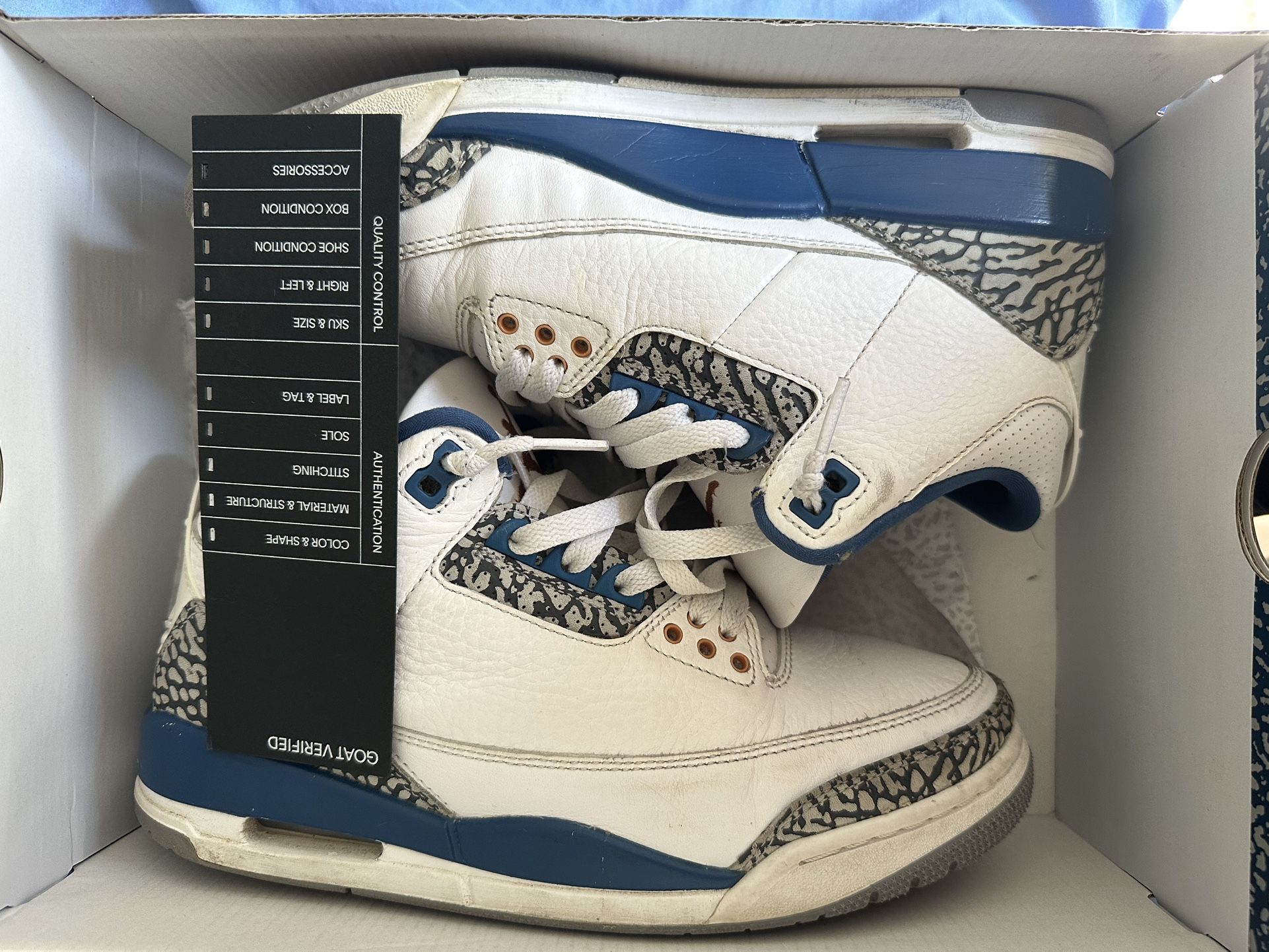 Jordan 3 Washington Wizards