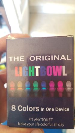 Light bowl toilet bowl lights motion sensor.