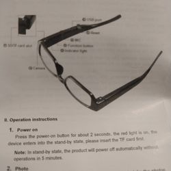  Spy Sunglasses W/Camera 