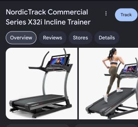 Like New Norditrack Commercial X32I Treadmill - $100