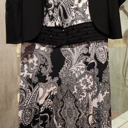 Black And White Dress