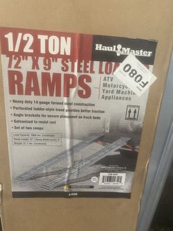 1/2 Ton Steel Ramps