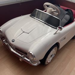 Kid Car White BMW 