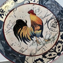 Rooster plate & Plater