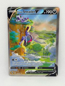 Hisuian Sneasler v 175/189 Astral Radiance 2022 Alt Art Rare Pokémon Card TCG