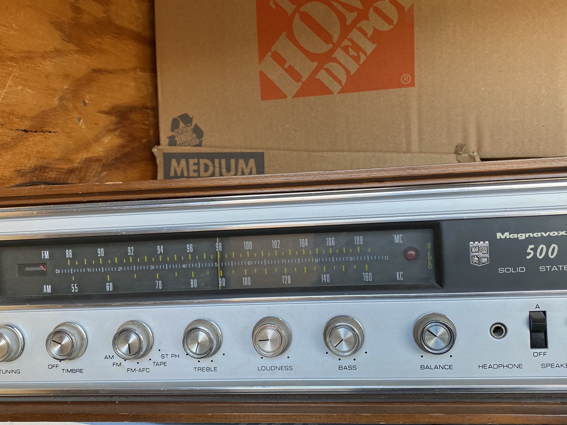 Vintage Magnavox 500 Stereo Receiver