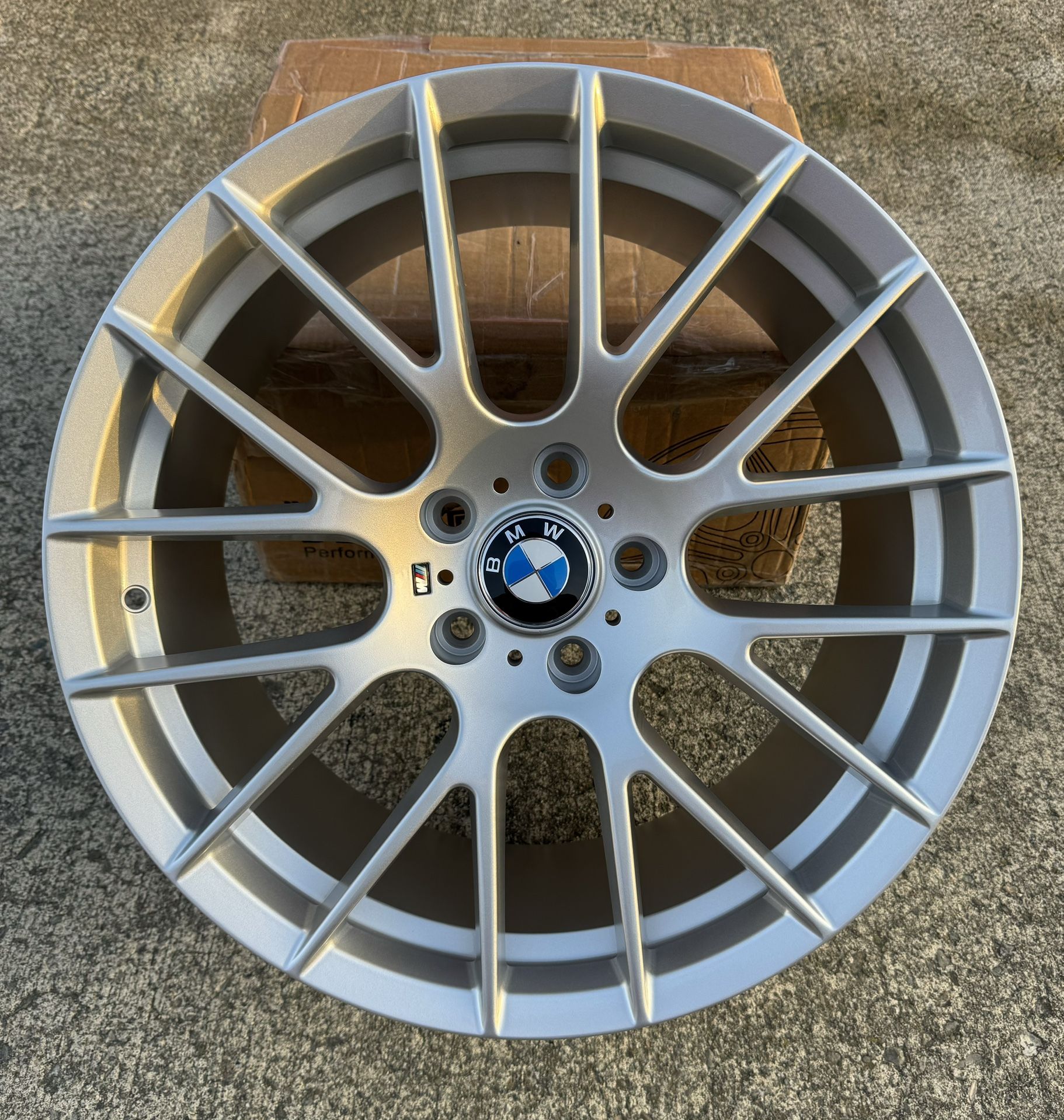 Brand New 19” Staggered Silver BMW Style Wheels 5x120 Price Firm!