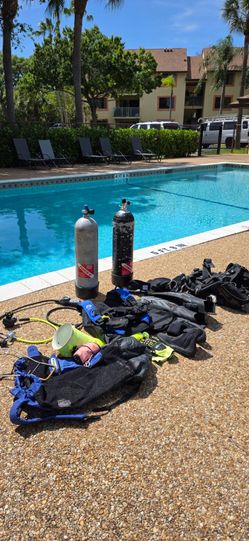 Scuba Diving Equipment Set – BCD, Regulator, Fins, Boots & Accessories