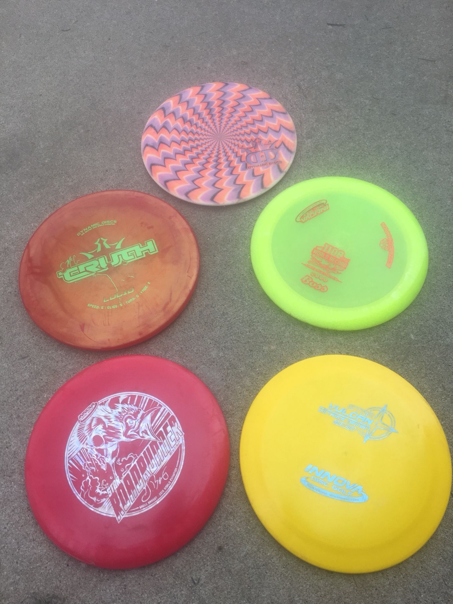 Disc golf disc