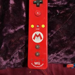 Mario Cart Motion Plus Wii Remote 
