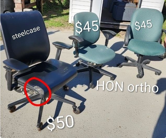 Can Deliver HON Or Steelcase Scratch N Dent Office Chairs Desk Chair