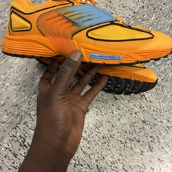 Nike Pegasus Wave Sundial Orange Blue Size 11.5&12