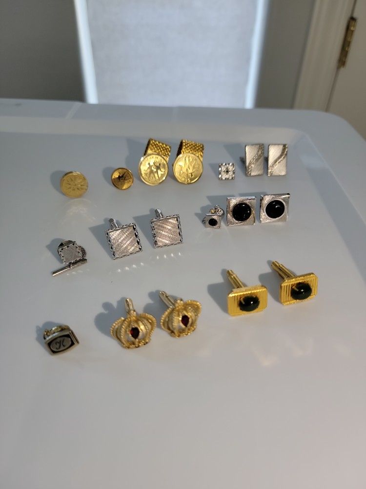 Vintage Cufflinks & Tie Pins