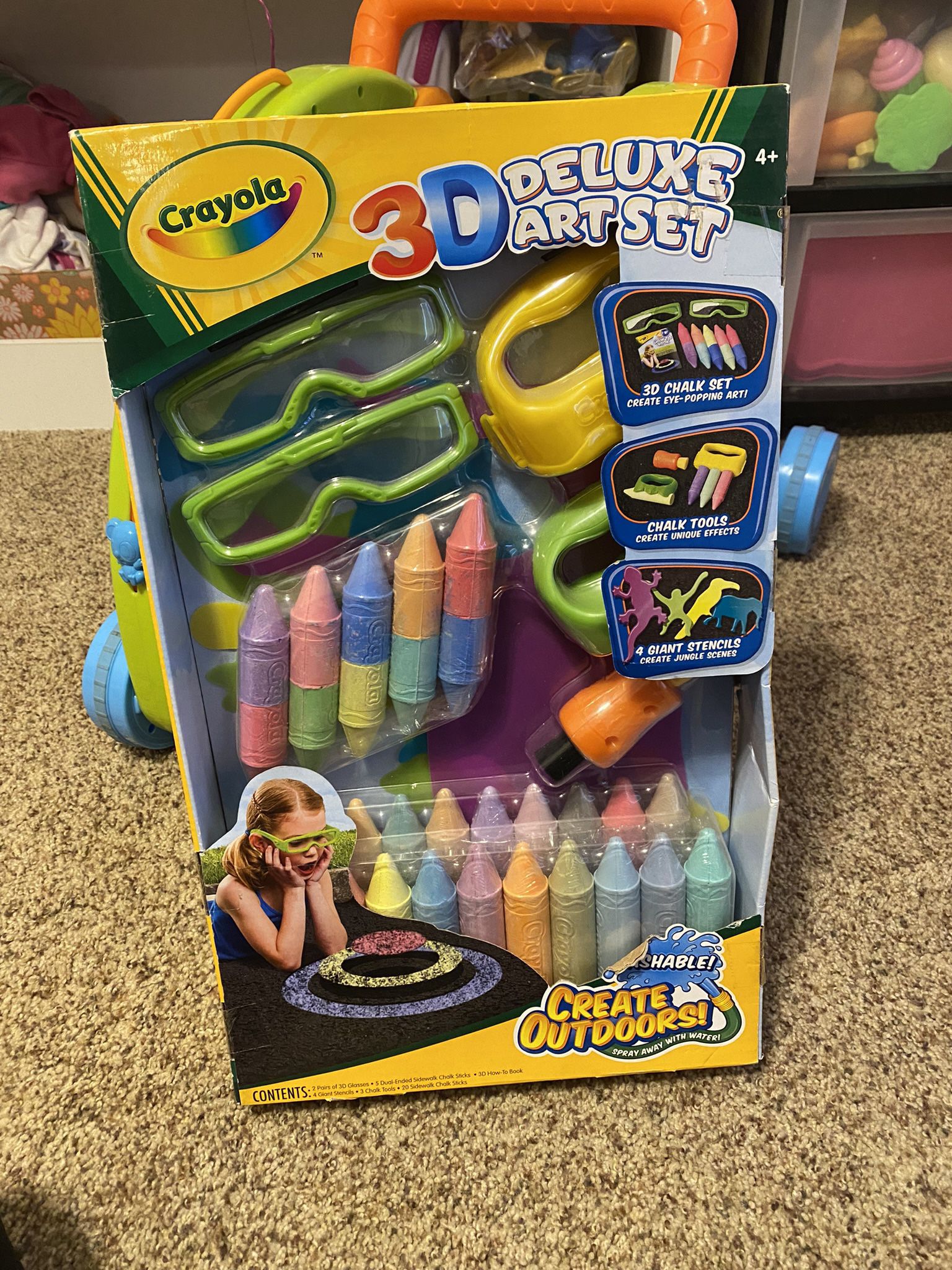 Crayola 3D Deluxe Art Set for $12.99