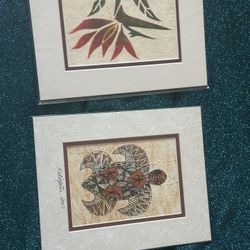 Hawaii-Bird Of Paradise And Tortoise Painting By The Artist See The Last Photo 