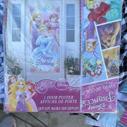 Disney princess Party Decorations