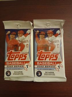 Topps 2022 Series 1 Baseball Card Packs