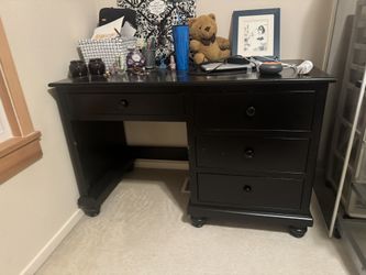 Functional Black Desk