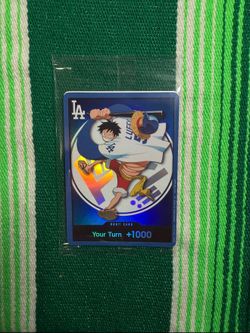 Dodgers One Piece Night Promo Monkey D. Luffy