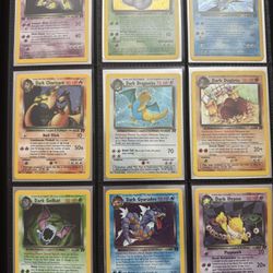 Pokemon Wotc Team Rocket Complete Master Set 83/82