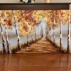 60in x 30in Canvas Painting 