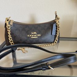 Coach HandBag Leather 