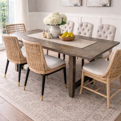 Potato Barn Dining Table-comes With New Leaf Insert 