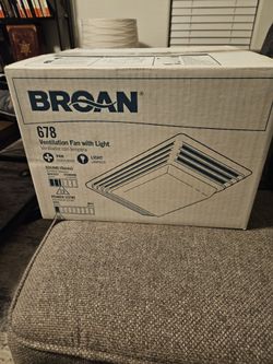 Ventilation Fan With Light