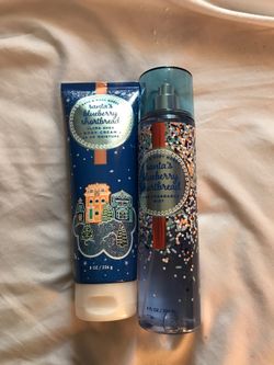 Perfume and lotion from bath and body wash
