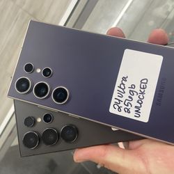 S24 & S25 Ultra Unlocked. Cash Or $50 Down W Approval 