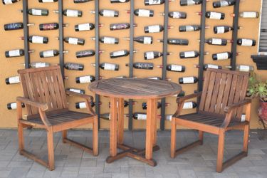 Kingsley Bate Teak Patio Set