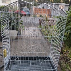 Big White Bird Cage
