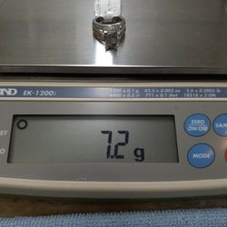 RING  14K 7.1GR DIAMON 1.50 CTW  SIZE 5