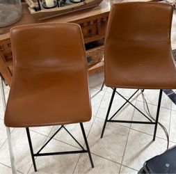 Carmel Brown Bar Stools