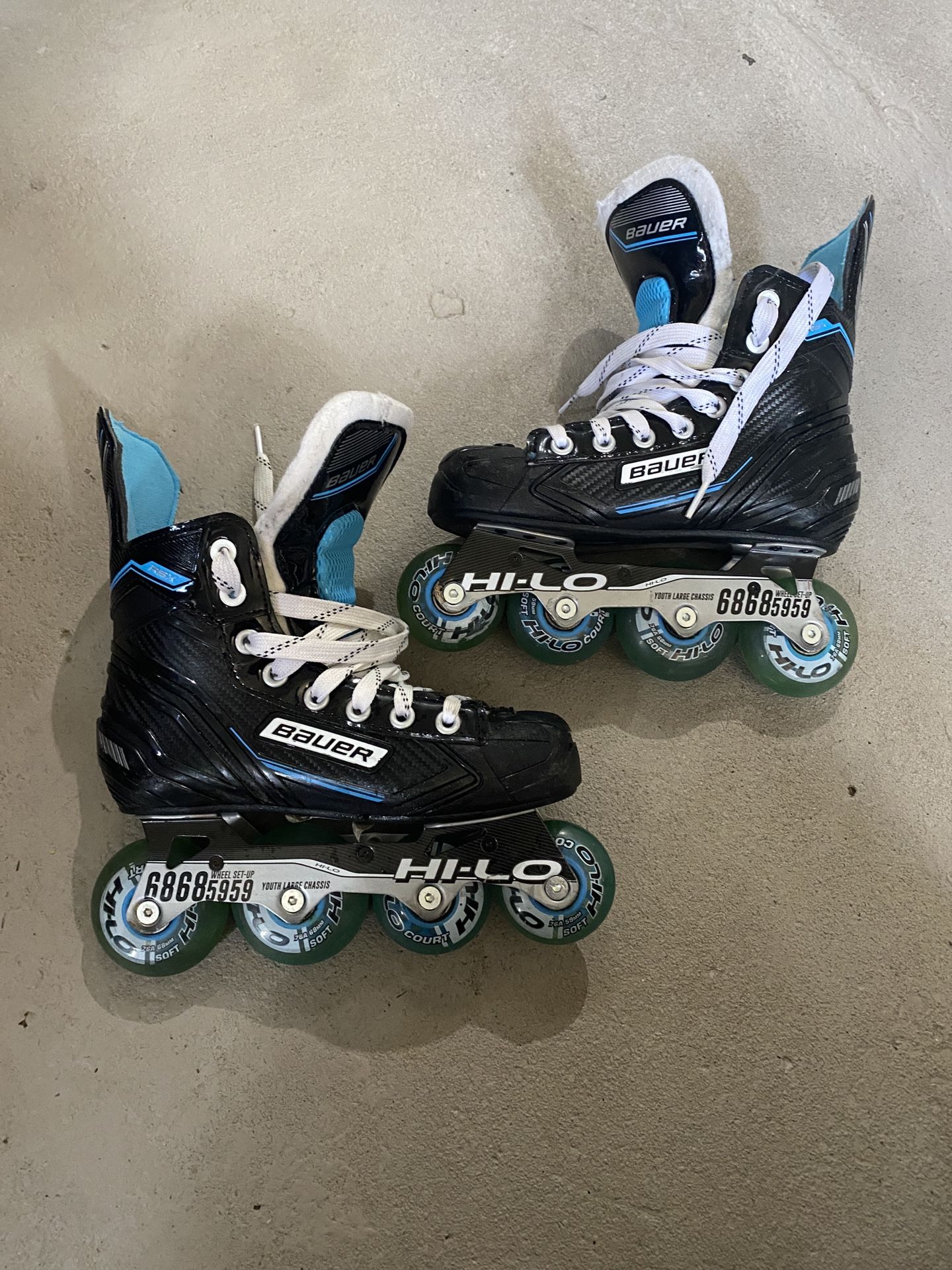 Bauer Size 2 Inline Skates