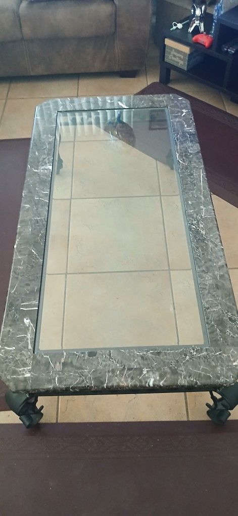 2 Tables Center And Corner