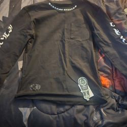 Chrome Hearts Long Sleeve Pocket T Shirt
