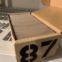 1987 Topps Football Set 