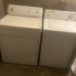 Washer And Dryer Set 