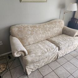 Sofa And Matching Ottoman 